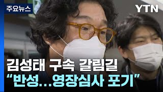 김성태 '반성한다'며 영장심사 포기...혐의는 부인 / YTN