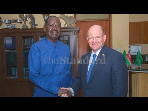 Azimio Leader Raila Odinga Held Secret Closed Door Meeting With US ...