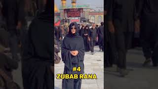 5 Pakistani Shia Actresses #muharram #harzamanamerehussainkahai