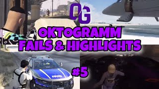 Oktogramm FAILS \u0026 HIGHLIGHTS #5 | IMMORTAL | GTA Roleplay