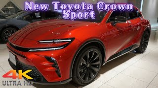 新型トヨタクラウンスポーツ Z 2025年モデル - NEW 2025 TOYOTA CROWN Sport Z Red - New Toyota Crown Sport 2025