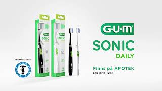 GUM® SONIC DAILY batteritandborste