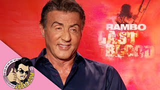 Sylvester Stallone interview for Rambo: Last Blood!