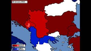 The Balkan Campaign of World War I: Every day (1914-1918)