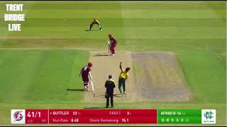 𝙎𝙝𝙖𝙝𝙚𝙚𝙣 𝙎𝙝𝙖𝙝 𝘼𝙛𝙧𝙞𝙙𝙞 Smashed The WIcket Of Jos Buttler in T20 Blast | Shaheen Afridi Bowling Today |