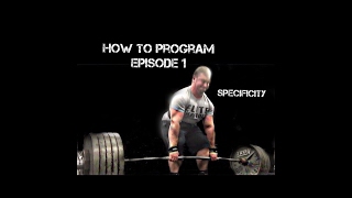 HOW TO PROGRAM EPISODE 1 || SPECIFICITY