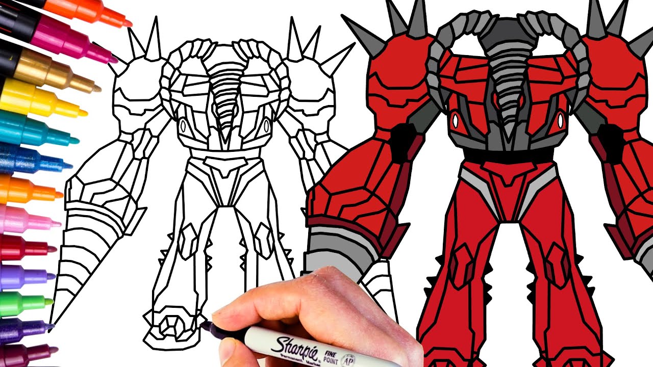 How To Draw UPGRADED TITAN DRILLMAN Step By Step Easy: Skibidi Toilet ...