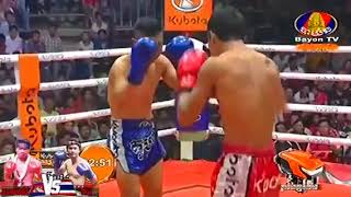 ពេជ្រ ម្ទេសខ្មាំង vs ថៃ