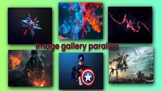 Image parallax effect on mousemove using JavaScript || html css Js || Plax.js