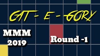 Rodent Recap - MMM 2019 - Cat-e-gory Round 1!!!