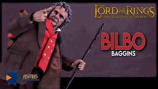 Asmus Toys The Lord Of The Rings Old Bilbo Baggins Sixth Scale Figure @TheReviewSpot