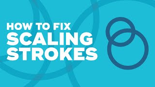 How to fix strokes scaling in Illustrator
