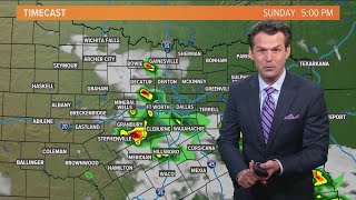 DFW weather: Rain possible in North Texas today, Monday