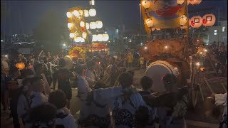 令和五年7月30日八十積椋神社石取祭本楽(曳き別れ)