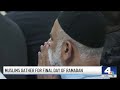 LA muslins celebrate Eid al-Fitr, marking the end of Ramadan