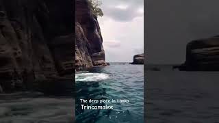 The deep place in Sri lanka | Trincomalee 🌊💦#travel#deep#srilanka #travel_view #beauti #srilanka