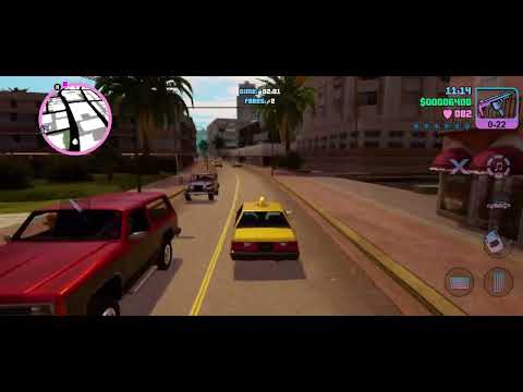 As Taxi Driver 🚕 | GTA Vice City - YouTube