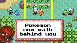 How I Hacked Pokémon Emerald to make Pokémon walk with you