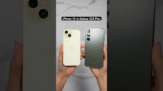 iPhone 15 vs Galaxy S23 Plus Camera Comparison!