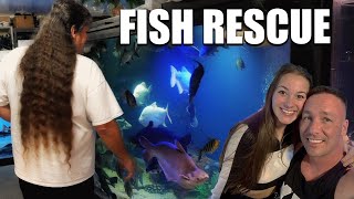 Aquariums Unfiltered - Episode 8 - Ohio Fish rescue - The king of DIY
