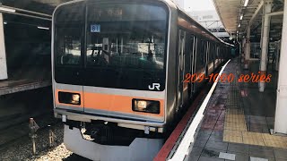 [2024年秋引退決定]209系1000番台 トタ81編成 快速東京行き 立川駅発車