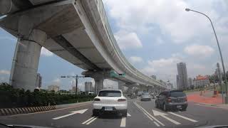 【台湾車載動画】台中捷運綠線沿線ドライブ　高鐵台中駅～北屯総駅