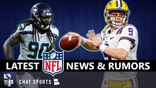 NFL News & Rumors On Jadeveon Clowney Update, Yannick Ngakoue, Free Agency + Joe Burrow, Jordan Love