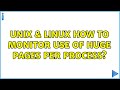 Unix & Linux: How to monitor use of Huge Pages per process? (3 Solutions!!)