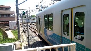 西武30000系　萩山駅発車