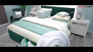 Dacia 180X200 King Bed - Emerald