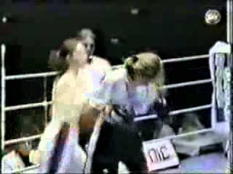 Female Kickboxing Knockout Youtube