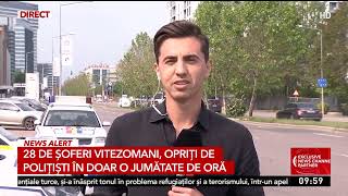 Filtre ale Poliției Rutiere, în București și Ilfov! Zeci de șoferi luați de radar