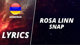 LYRICS / բառերը | ROSA LINN - SNAP | EUROVISION 2022 ARMENIA