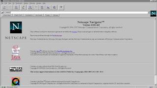 Netscape Navigator 3.04 Gold in 1997