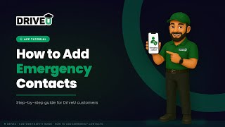 How-to: Add Emergency Contacts | Tutorial | DriveU