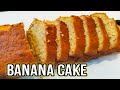 BANANA CAKE RECIPE | The most FLUFFY and EASY Banana cake recipe 🍌🍌 | Bake Your Perfect Banana Cake