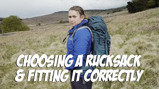 Choosing a Rucksack and fitting it correctly | Rab Gear Guide