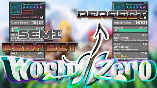 *NEW* HOW TO GET PERFECT ZERO GEAR | Roblox World Zero