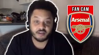 ARSENAL 2-0 LEEDS UNITED | TROOPZ FAN CAM | LENO PLAYED WELL TONIGHT BUT RAMSDALE'S STILL NUMBER 1!!