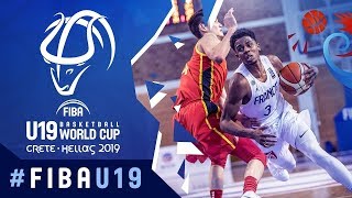 France v China - Full Game - FIBA U19 Basketball World Cup 2019