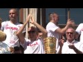 fc bayern die highlights der double feier 2016 bewegende pep rede boateng mit beatbox einlage