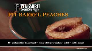 Pit Barrel Cooker Peaches