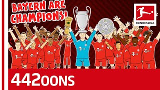 FC Bayern München Treble Song • Champions of Europe - Powered by 442oons