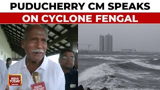 Cyclone Fengal Approaching Puducherry, CM N Rangaswamy Speaks | Security Ramped Up In Puducherry