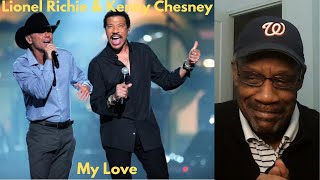First Time Hearing | Lionel Richie ft.Kenny Chesney - My Love | Zooty Reactions