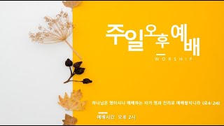 주일오후 성경특강