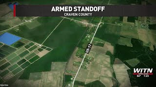 Armed standoff closes U.S. 17 in Craven County