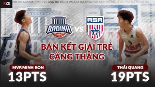 Ba Đình vs ASA Timberwolves | Bán kết giải trẻ Hà Nội 2022 - HYBC 2022