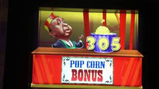 Hitchcock Theater Slot Machine Bonus - Popcorn Bonus