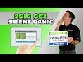 2GIG GC3 - How to Program a Silent Panic Button?